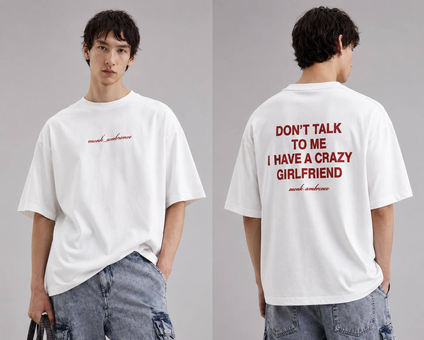 Talkless Oversized Tee